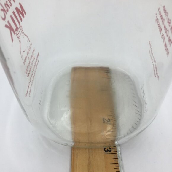 Vintage Set 3 Broguieres Glass Milk Bottles Egg Nog Christmas 2007 Reusable Lids - Picture 11 of 14